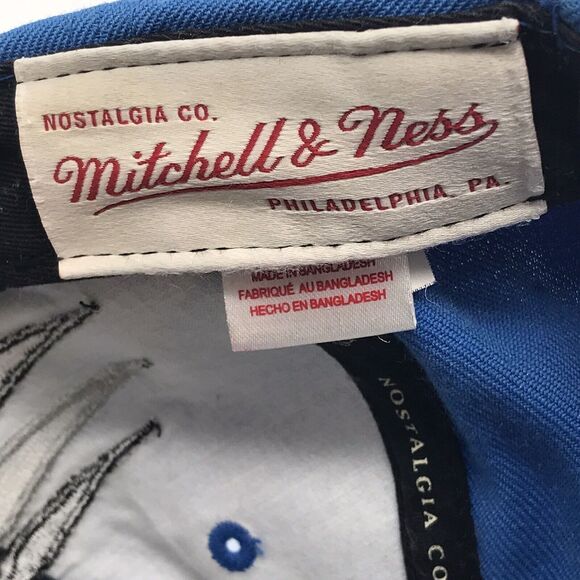 Mitchell & Ness Orlando Magic NBA Ball Cap Snapback Embroidered 3D Logo Blue Hat - Picture 13 of 13